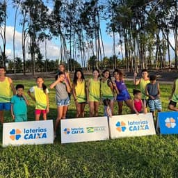 Clube baía formosa esporte em ação